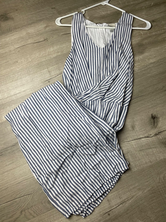 Striped a new day Romper, Small