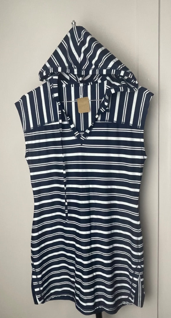 Stripe Athleta Dress, Xsmall