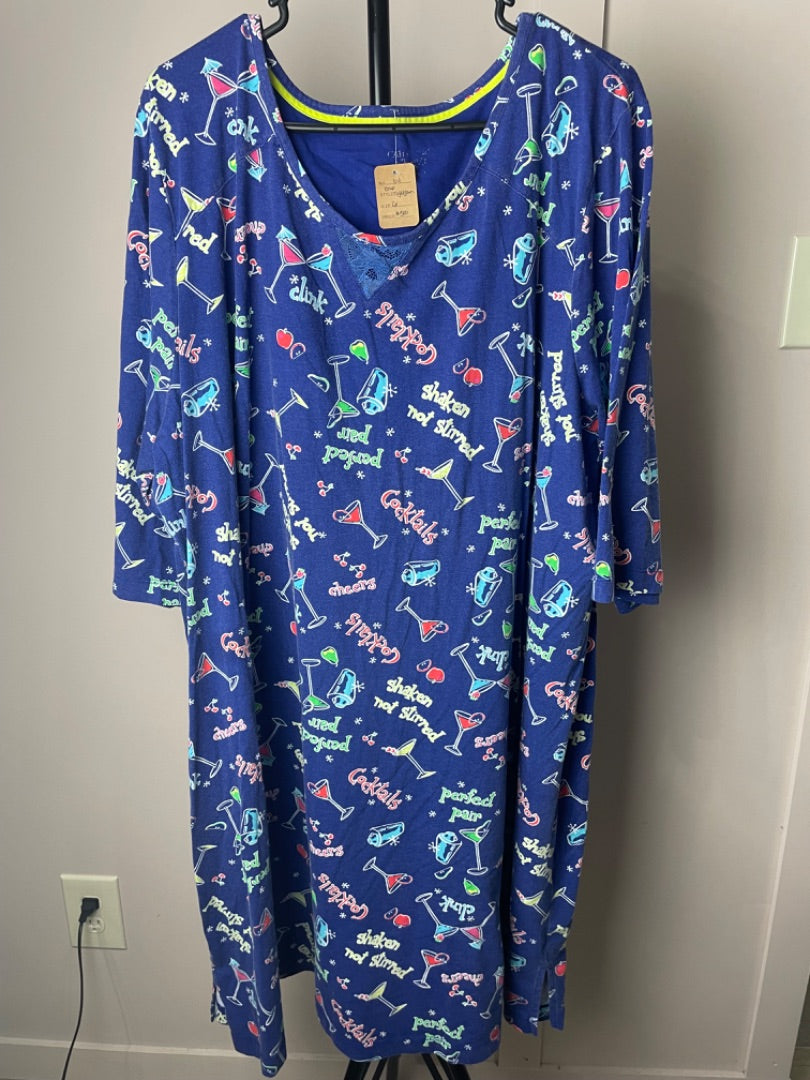 Blue  Pajamas, 2x