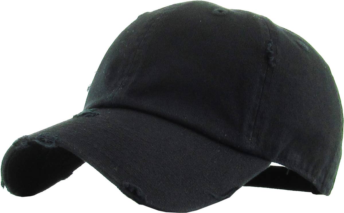 Vintage Distressed Washed Style Baseball Caps